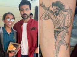 Ram Charan’s fan gets a tattoo of the actor in his RRR avatar