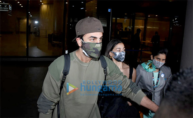 Ranbir Kapoor and Alia Bhatt are back in Mumbai after spending New Year in East Africa