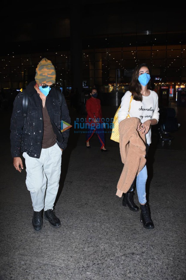Rumoured couple Ananya Panday and Ishaan Khatter return to Mumbai after ringing in New Year in Ranthambore