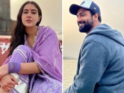 Sara Ali Khan, Vicky Kaushal spend time by the Narmada river after wrapping up their film