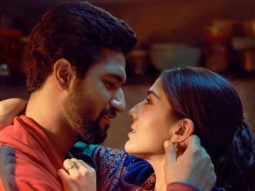 Sara Ali Khan and Vicky Kaushal share a romantic still from their film as they wrap up the shoot of Laxman Utekar’s directorial Sara Ali Khan and Vicky Kaushal share a romantic still from their film as they wrap up the shoot of Laxman Utekar’s directorial