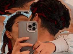 Shahid Kapoor gives a passionate kiss to wife Mira Rajput