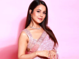 Shehnaaz Gill is an absolute diva in a pink sequin saree; see pictures