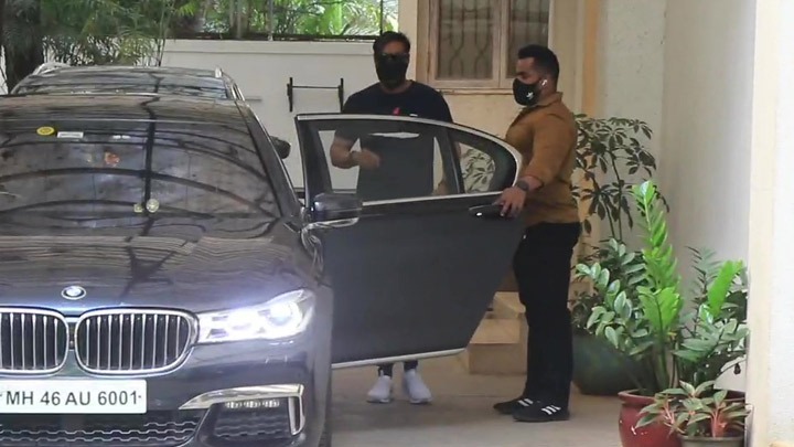 Spotted: Megastar Ajay Devgn at Sunny Super Sound
