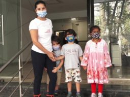 Spotted: Sunny Leone with her Kids