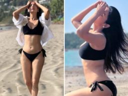 Sonal Chauhan is an absolute smokestorm in a black bikini in Goa 