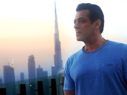 Ahead of the Da-Bangg Tour, Salman Khan poses in the backdrop of the Burj Khalifa; fans ask if he has plans of buying the tallest building in the world