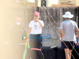 Photos: Anushka Sharma snapped while training for her role as Jhulan Goswami in the film Chakda Xpress