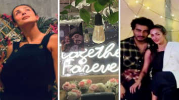 Arjun Kapoor and Malaika Arora celebrate Valentine’s Day with romantic date of six-course dinner and customized decor; see photos