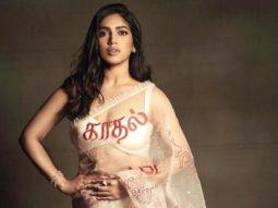 Bhumi Pednekar promotes Badhaai Do in a sheer saree with love written in different languages