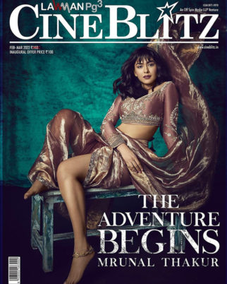 Mrunal Thakur On The Covers Of Cine Blitz, Mar 2022