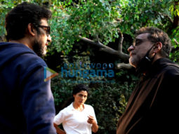 On The Sets Of The Movie Ghoomer