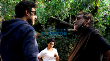 On The Sets Of The Movie Ghoomer