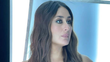 Kareena Kapoor Khan is a luminous vision thigh-high slit black dress