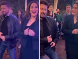 Madhuri Dixit and Shriram Nene groove to ‘Tamma Tamma’ song; Farah Khan says the doctor is giving ‘serious competition’ to the actor