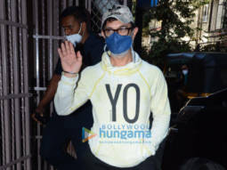 Photos: Aamir Khan snapped at a dubbing studio in Bandra