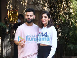 Photos: Anushka Sharma and husband Virat Kohli spotted shooting at Mehboob Studio in Bandra