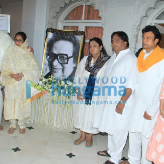 Photos: Bappi Lahiri's family organises a prayer meet in the memory of the late music composer