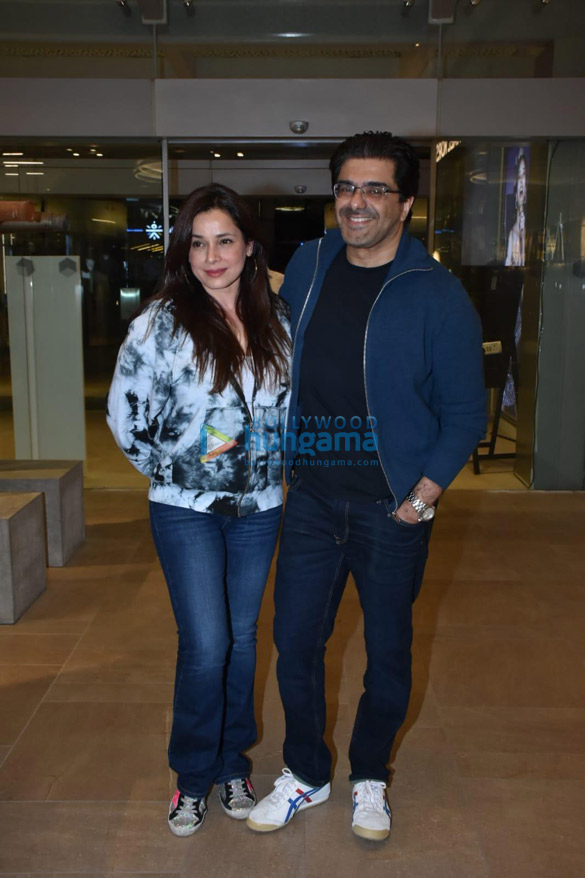 photos bipasha basu karan singh grover neelam kothari and samir soni spotted at bkc jio world drive 2