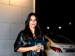 Photos: Bipasha Basu, Karan Singh Grover and Rocky S snapped at a restaurant in Bandra