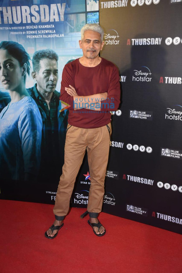 photos celebrities snapped at the premiere of a thursday 7