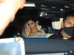 Photos: Deepika Padukone snapped arriving to watch the Alia Bhatt starrer Gangubai Kathiawadi