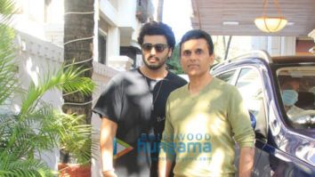 Photos: Did Arjun Kapoor was clicked outside filmmaker Anand Pandit’s office, did the two meet to discuss a film together