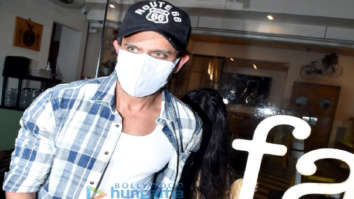 Photos: Hrithik Roshan and Saba Azad snapped at Farmers’ Cafe