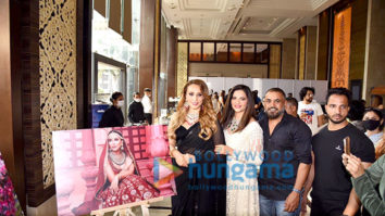 Photos: Iulia Vantur stuns in a black saree at the anniversary celebration of Studio 6 Jewels