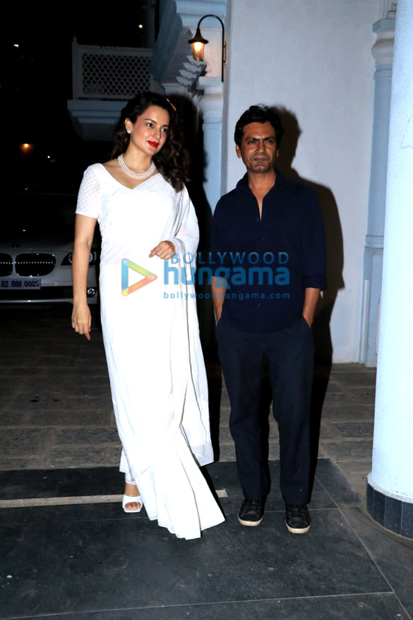 Photos: Kangana Ranaut, Avneet Kaur and Mukesh Chhabra spotted at Nawazuddin Siddiqui’s house warming party