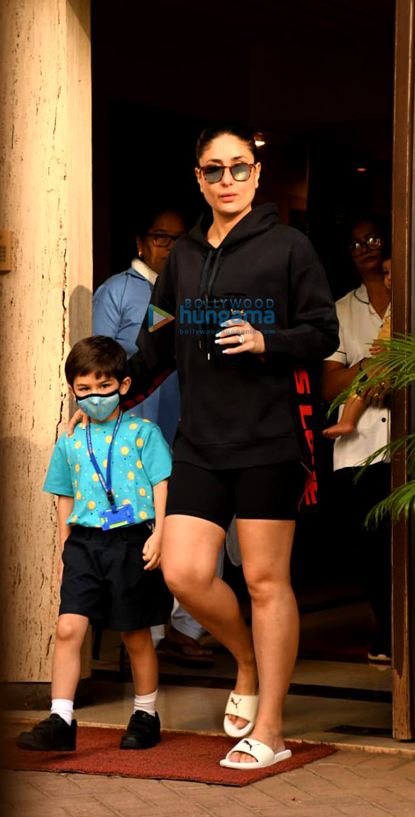 Photos: Kareena Kapoor Khan snapped walking son Taimur Ali Khan to school, while Jeh looks on Photos: Kareena Kapoor Khan snapped walking son Taimur Ali Khan to school, while Jeh looks on