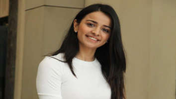 Photos: Mahima Makwana looks sharp in a white top and striped mini skirt as she gets clicked after her meeting at Siddharth Roy Kapur’s office