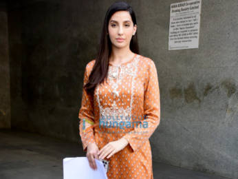 Photos Nora Fatehi snapped in Bandra
