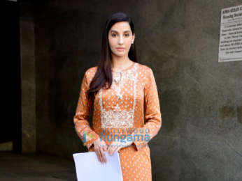Photos: Nora Fatehi snapped in Bandra