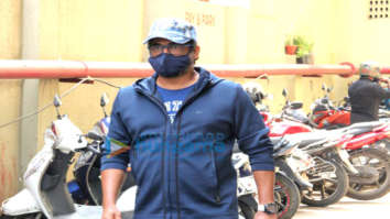 Photos: R Madhavan spotted at a dental clinic in Bandra