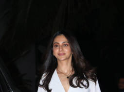 Photos: Rakul Preet Singh spotted at Maddock office in Santacruz