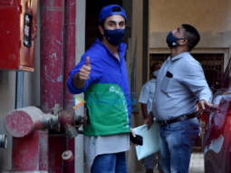 Photos: Ranbir Kapoor snapped at a dubbing studio