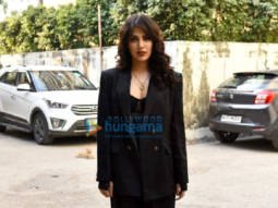 Photos: Rhea Chakraborty snapped at Radio Mirchi office