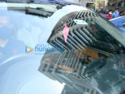 Photos: Sachin Tendulkar and Aditya Thackeray reach the Breach Candy hospital to pay last respects to Lata Mangeshkar