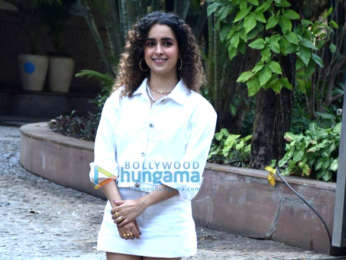 Photos: Sanya Malhotra snapped in Juhu