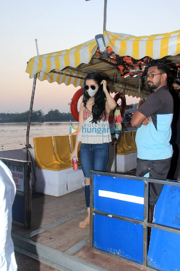 photos shraddha kapoor keeps it casual in denims and off white top as she gets snapped at versova jetty 6