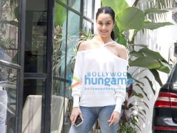 Photos: Shraddha Kapoor snapped outside the Maddock Films office after a meeting