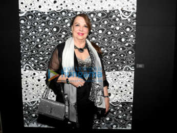 Photos: Shruti Haasan, Akshara Haasan, and others at the unveiling of Santanu Hazarika's art exhibition 'BLCK'