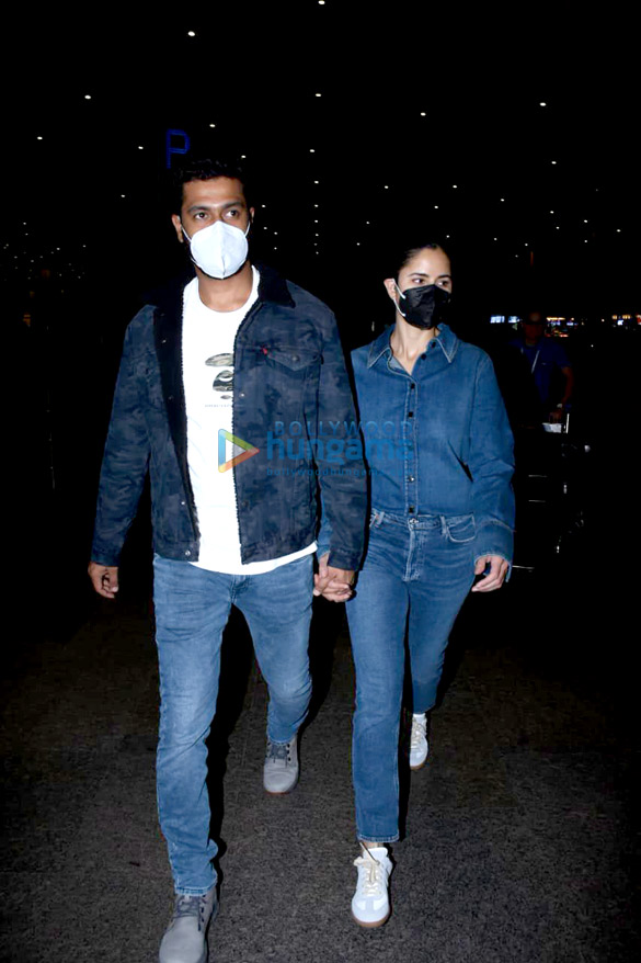 Photos: Vicky Kaushal, Katrina Kaif and Rashmika Mandanna snapped at the airport