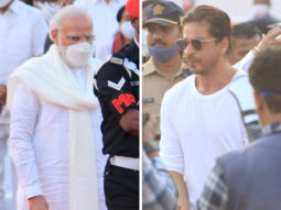 RIP Lata Mangeshkar: PM Narendra Modi and Shah Rukh Khan pay last respects to the late singer at state funeral in Mumbai 