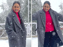 Rakul Preet Singh enjoys snowfall in Mussoorie amid the shoot of Ratsasan remake