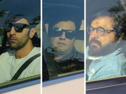 Ranbir Kapoor, Varun Sharma, and Pritam arrive in Agra for filmmaker Luv Ranjan’s wedding