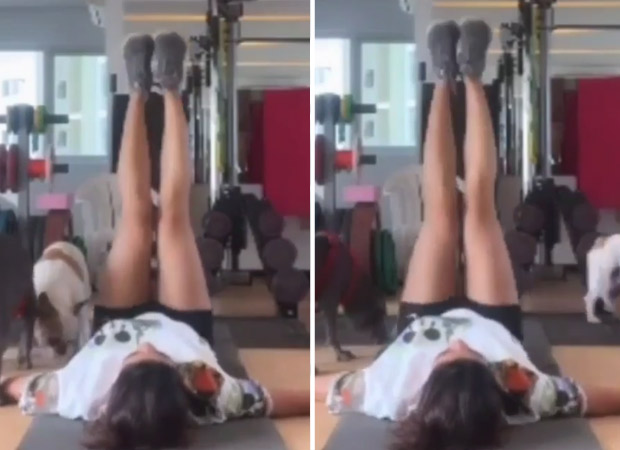 Samantha Ruth Prabhu's workout is disrupted by her two dogs, watch video