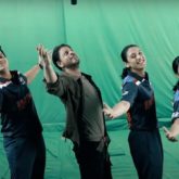 Shah Rukh Khan teaches his iconic pose to members of India's women's cricket team in BTS of Hyundai ad