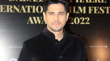 Sidharth Malhotra wins ‘Critics Best Actor’ award at Dadasaheb Phalke International Film Festival Awards 2022